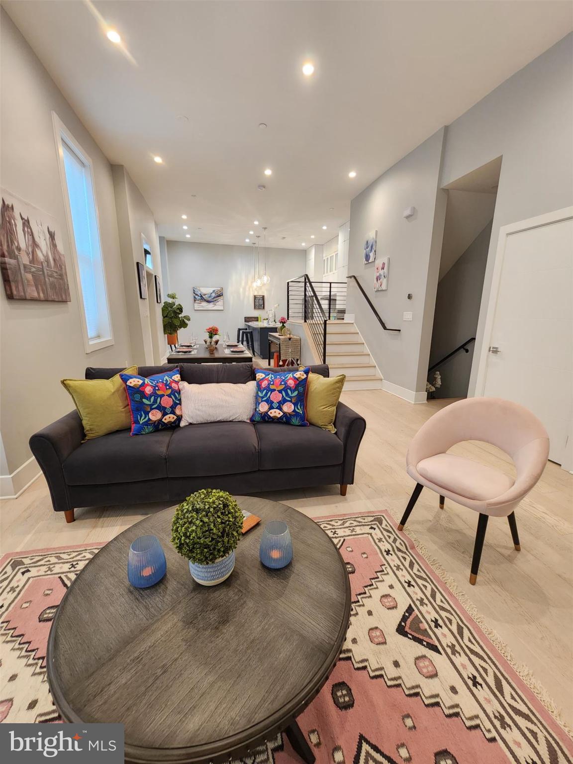 1001 C Street Southeast, Unit 2 Washington, DC 20003 - Photo 22 of 86 From the LR coffee table to the dining area