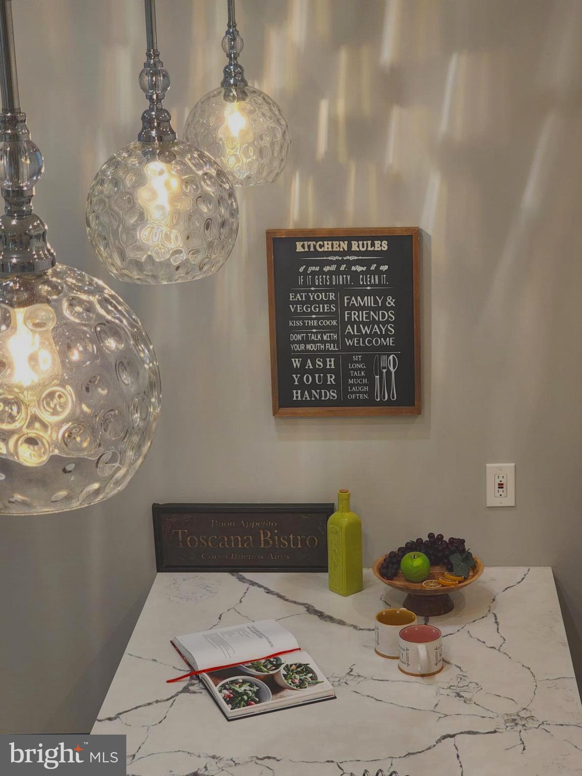 1001 C Street Southeast, Unit 2 Washington, DC 20003 - Photo 27 of 86 Kitchen island lighting…