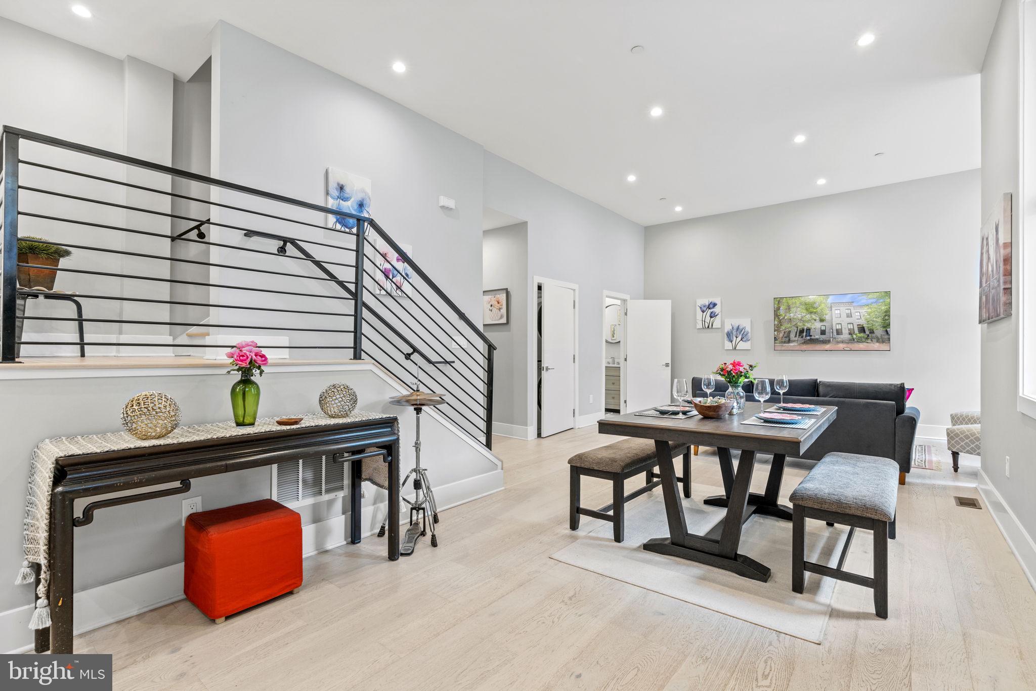 1001 C Street Southeast, Unit 2 Washington, DC 20003 - Photo 3 of 86 Main Floor - seating area & powder rm