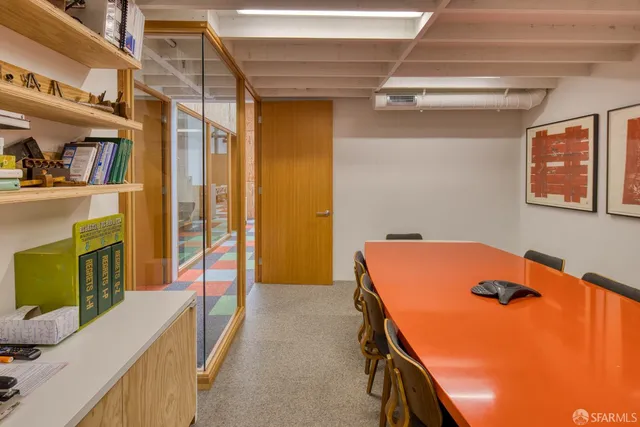 a view of an front door