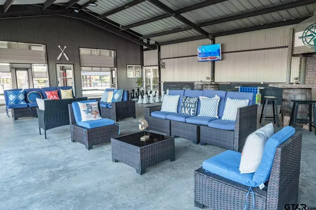 a room with window and table