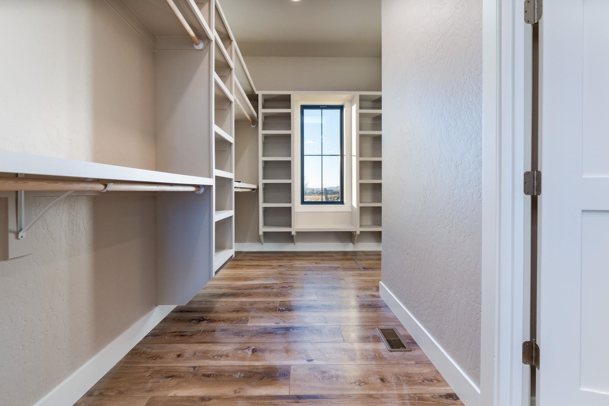 1928 K Road Fruita, CO 81521 - Photo 4 of 32 a view of an entryway with wooden floor and door