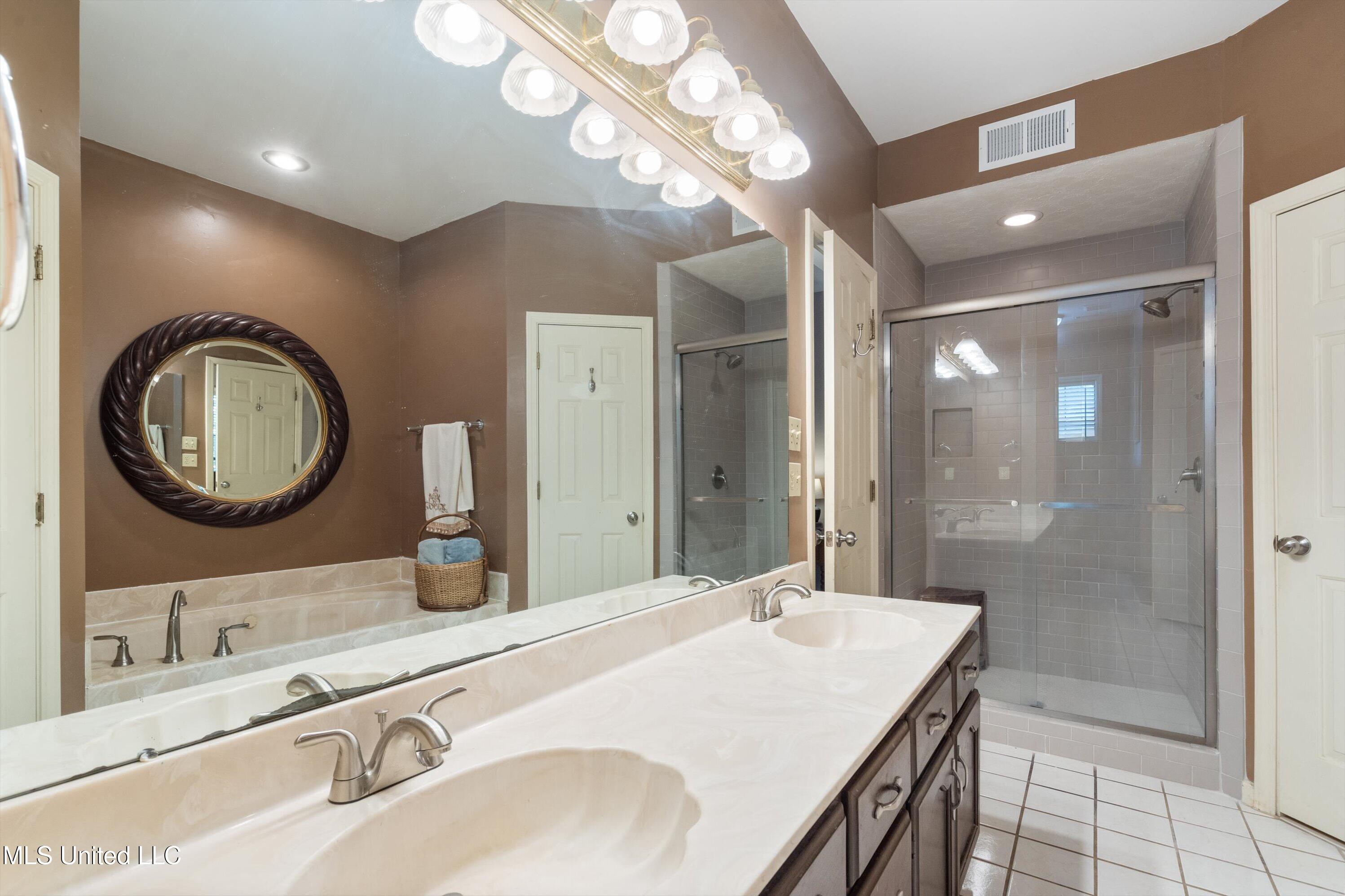 5135 Windy Ridge Drive Southaven, MS 38671 - Photo 16 of 37 Primary Bath