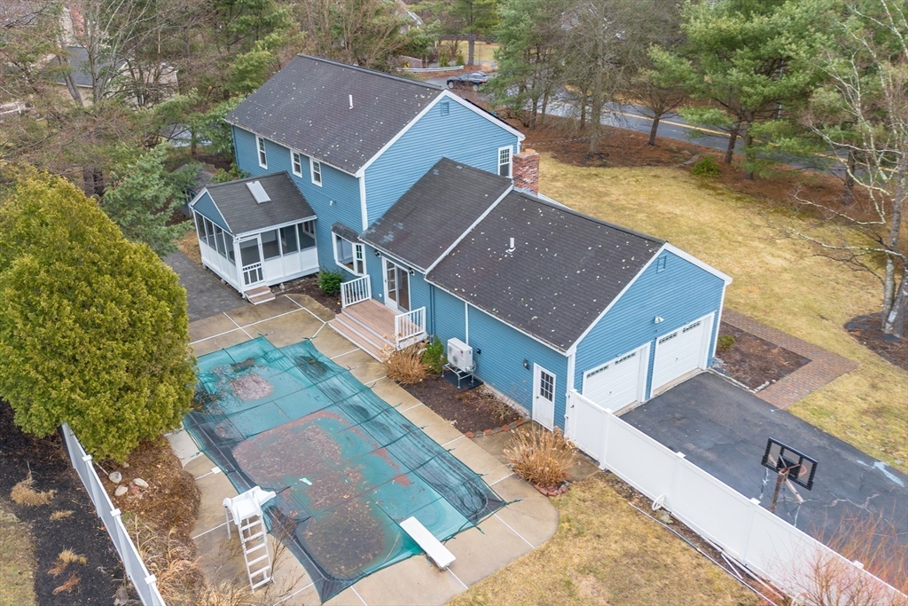 159 Willow Street Acton, MA 01720 - Photo 8 of 34 an aerial view of a house with a big yard