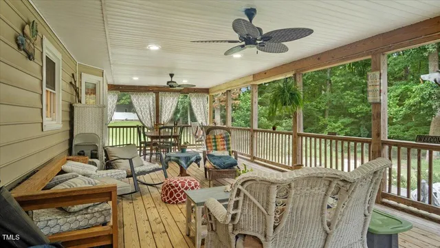 a view of deck with patio