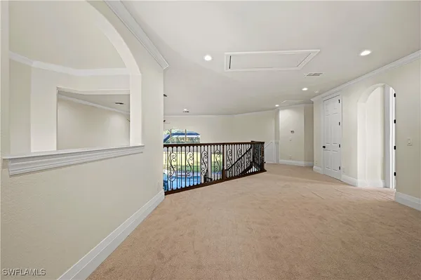 a view of a hallway