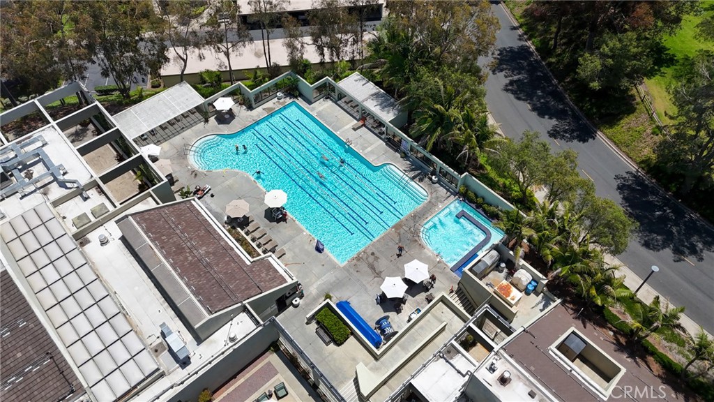 3413 Punta Alta, Unit A Laguna Woods, CA 92637 - Photo 40 of 45 an aerial view of a house with a yard