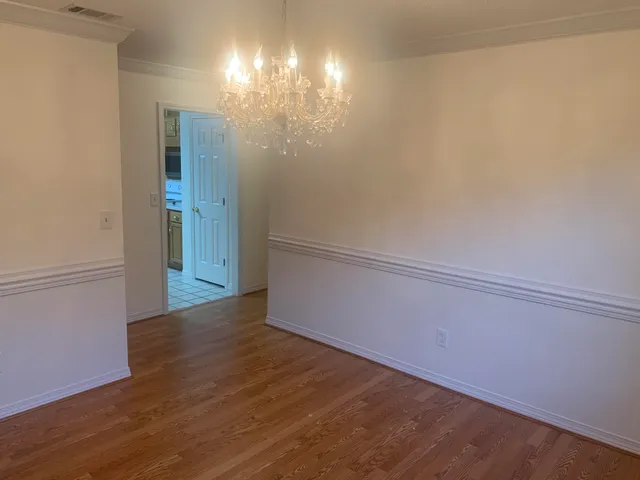 a view of empty room