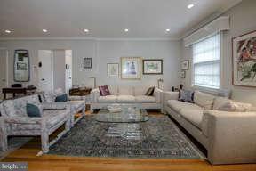3216 Rittenhouse Street Northwest Washington, DC 20015 - Photo 5 of 21 Spacious Living Room