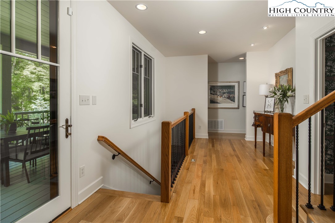 509 Twin Rivers Drive Boone, NC 28607 - Photo 23 of 50 a view of kitchen with furniture and wooden floor