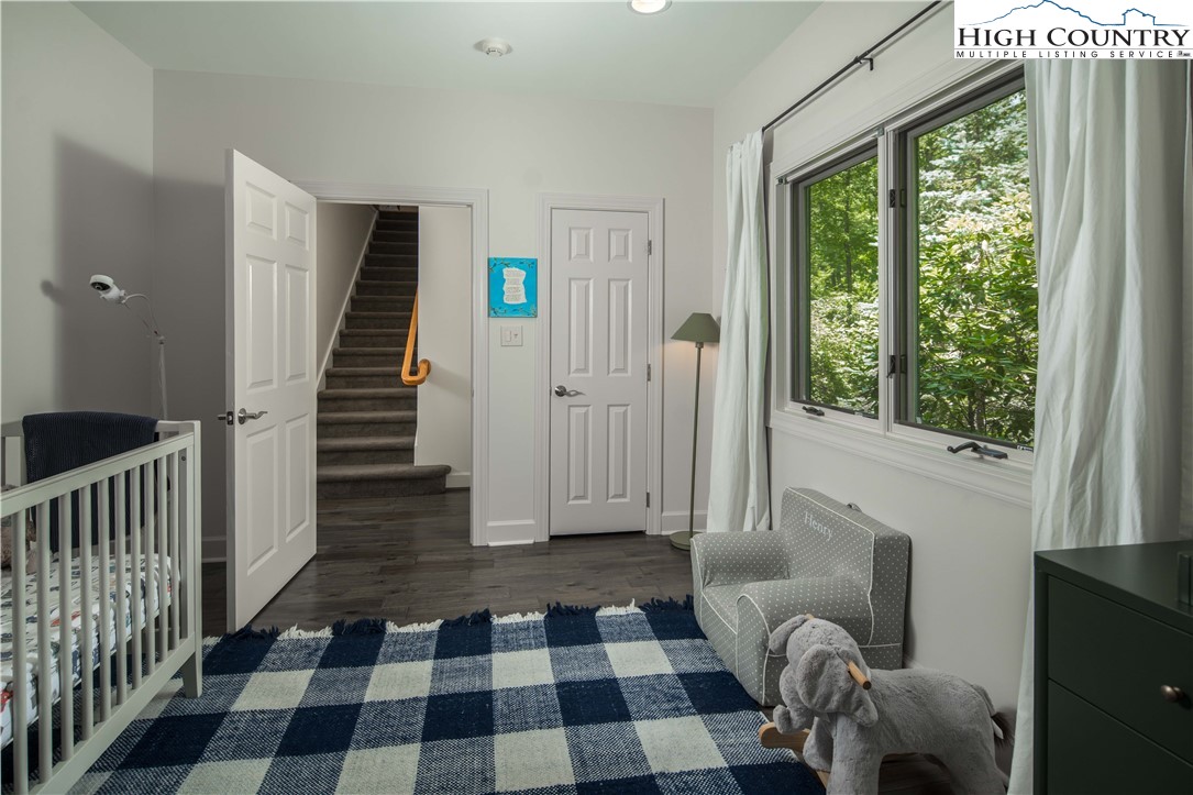 509 Twin Rivers Drive Boone, NC 28607 - Photo 38 of 50 a view of a livingroom with a black and white checkered floor