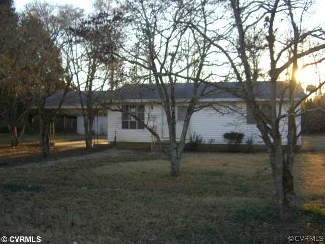4230 Wakema Road West Point, VA 23181 - Photo 1 of 11 a house view with a outdoor space