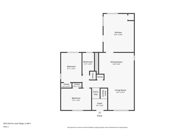 $242,700 | 2525 223rd Street, Sauk Village, IL 60411