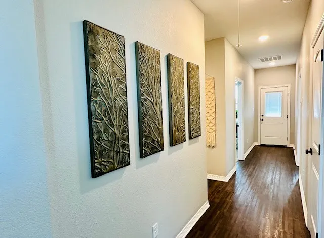 wooden floor in an empty room