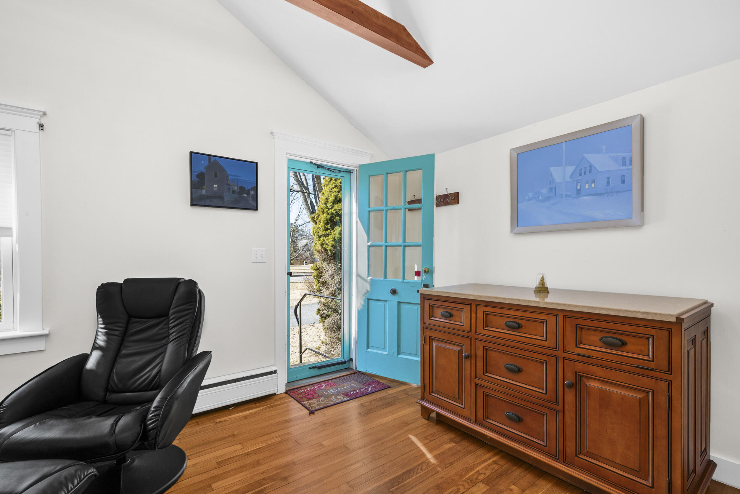120 Main Street Cotuit, MA 02635 - Photo 6 of 40 a living room with furniture and a window