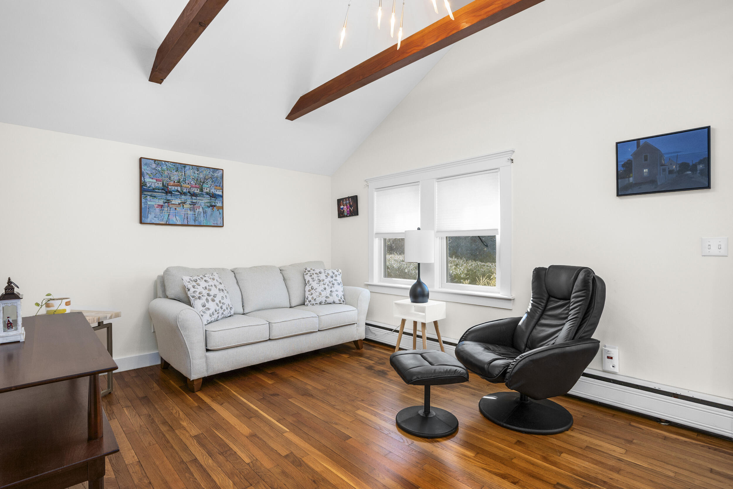 120 Main Street Cotuit, MA 02635 - Photo 7 of 40 a living room with furniture rug and wooden floor