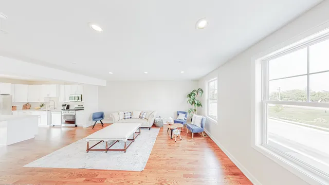 a bed room with a bed and a couch