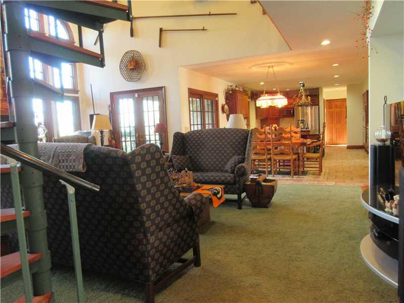 675 Freeport Road Freeport, PA 16229 - Photo 11 of 25 Family Room. Family room opens to flagstone patio.