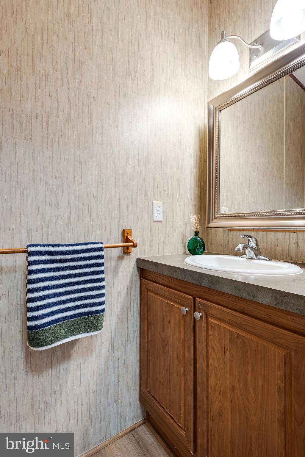 47 Janis Road Gordonville, PA 17529 - Photo 12 of 26 a bathroom with a sink and a mirror