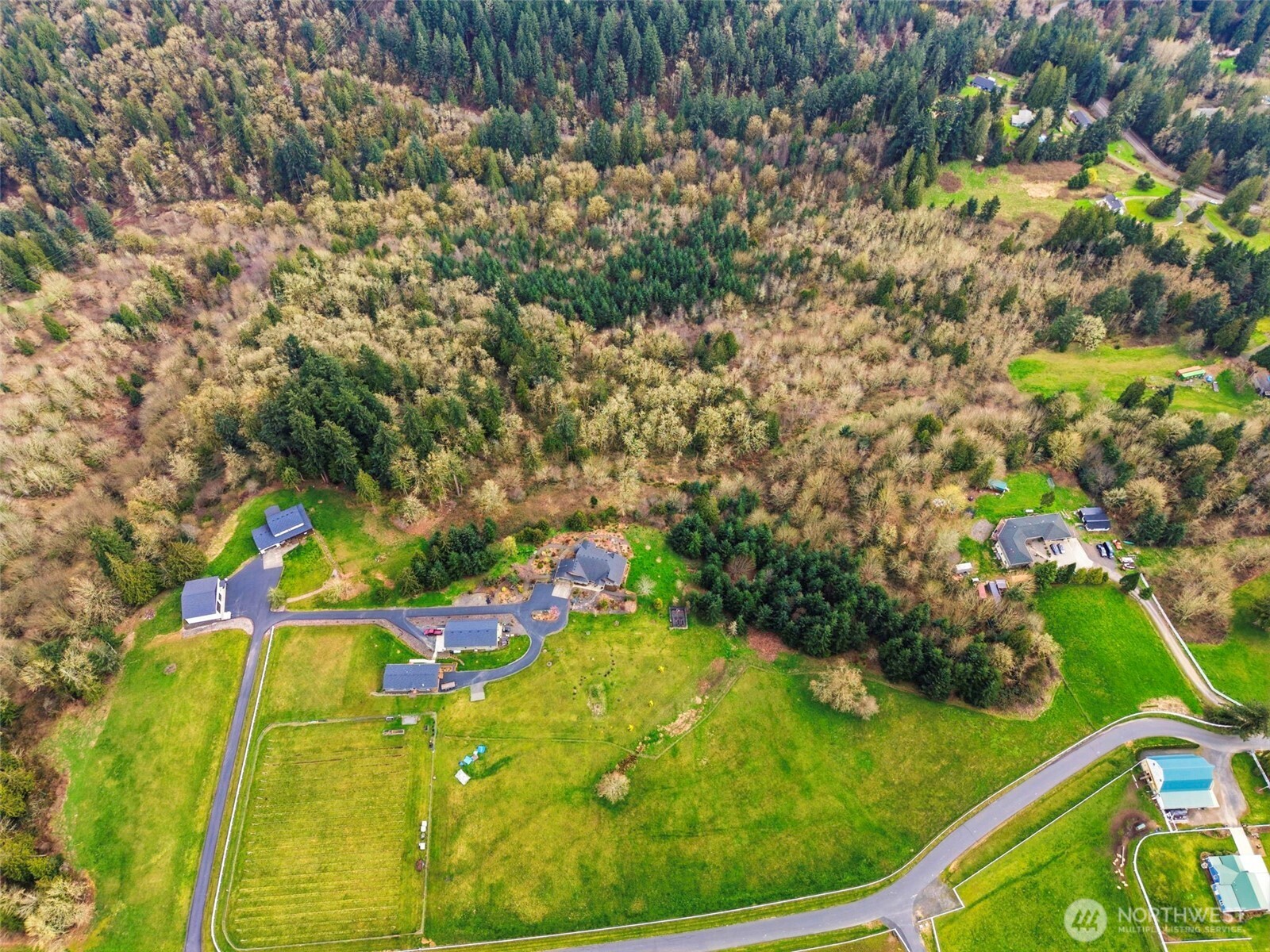 0 Spencer Creek Road Kalama, WA 98625 - Photo 12 of 24 a view of a yard