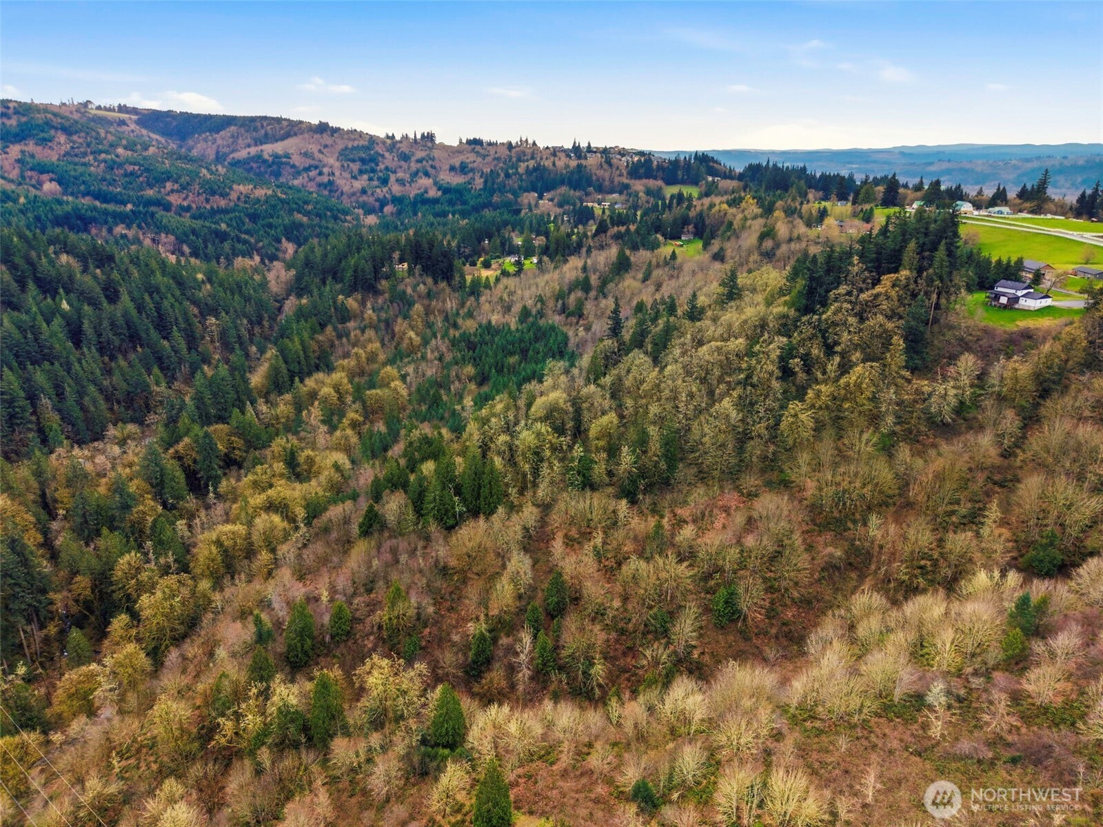 0 Spencer Creek Road Kalama, WA 98625 - Photo 15 of 24 an aerial view of a houses with a yard