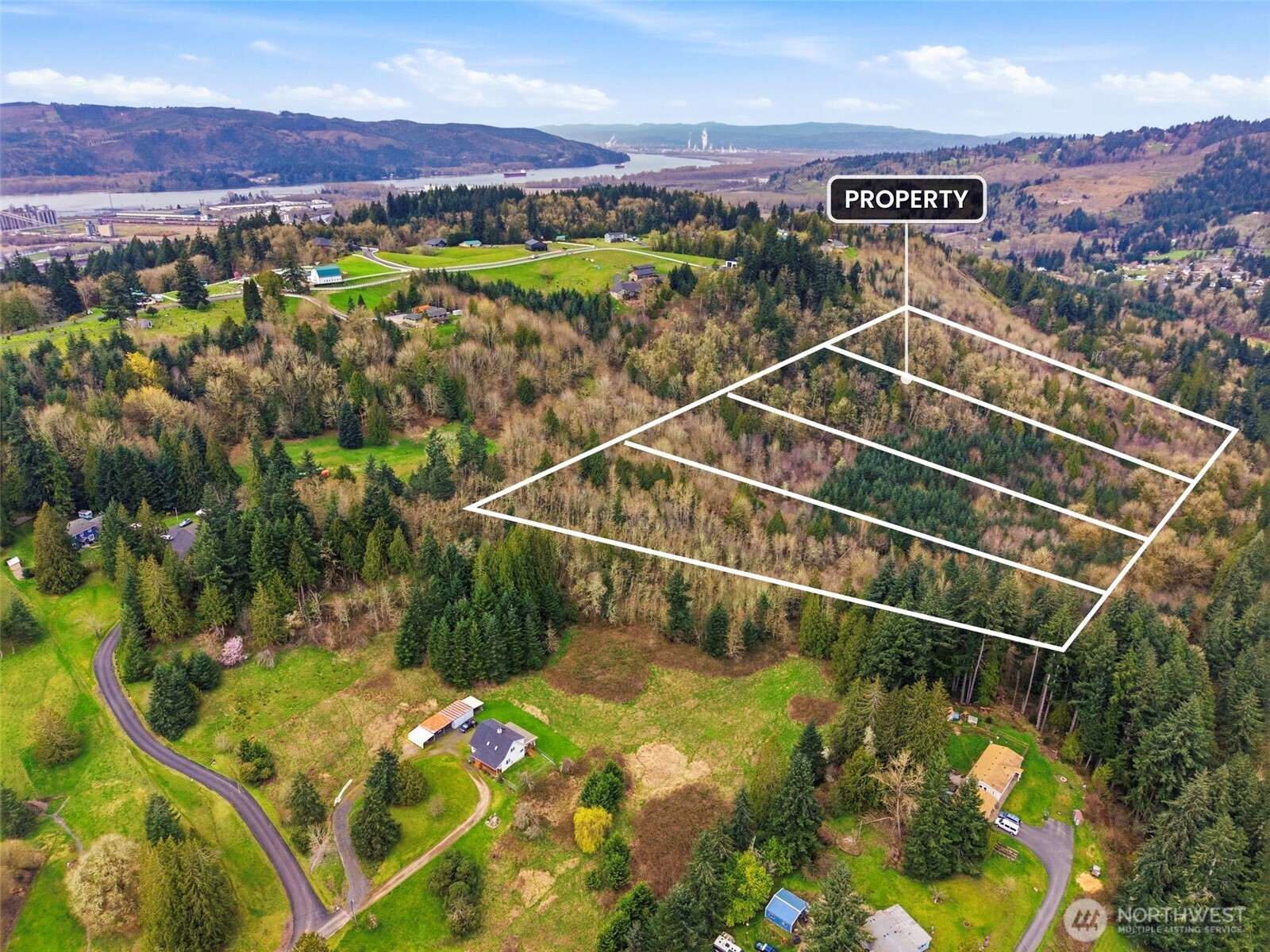 0 Spencer Creek Road Kalama, WA 98625 - Photo 8 of 25 a view of a tennis court