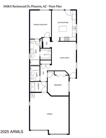 $2,190 | 3408 East Rockwood Drive, Phoenix, AZ 85050