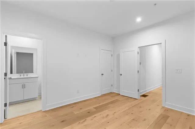 wooden floor in an empty room
