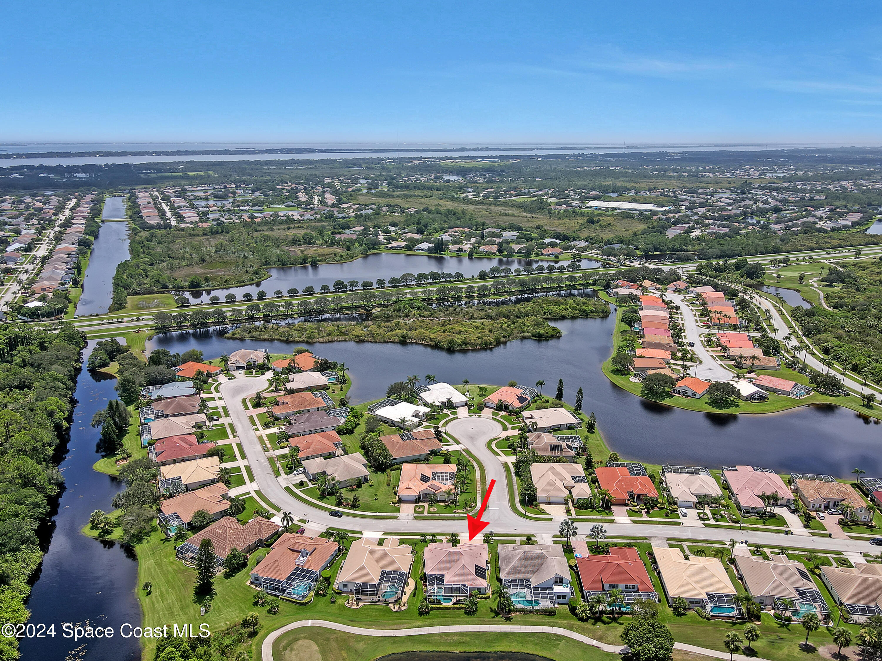 4321 Collingtree Drive Rockledge, FL 32955 - Photo 36 of 70 an aerial view of a city