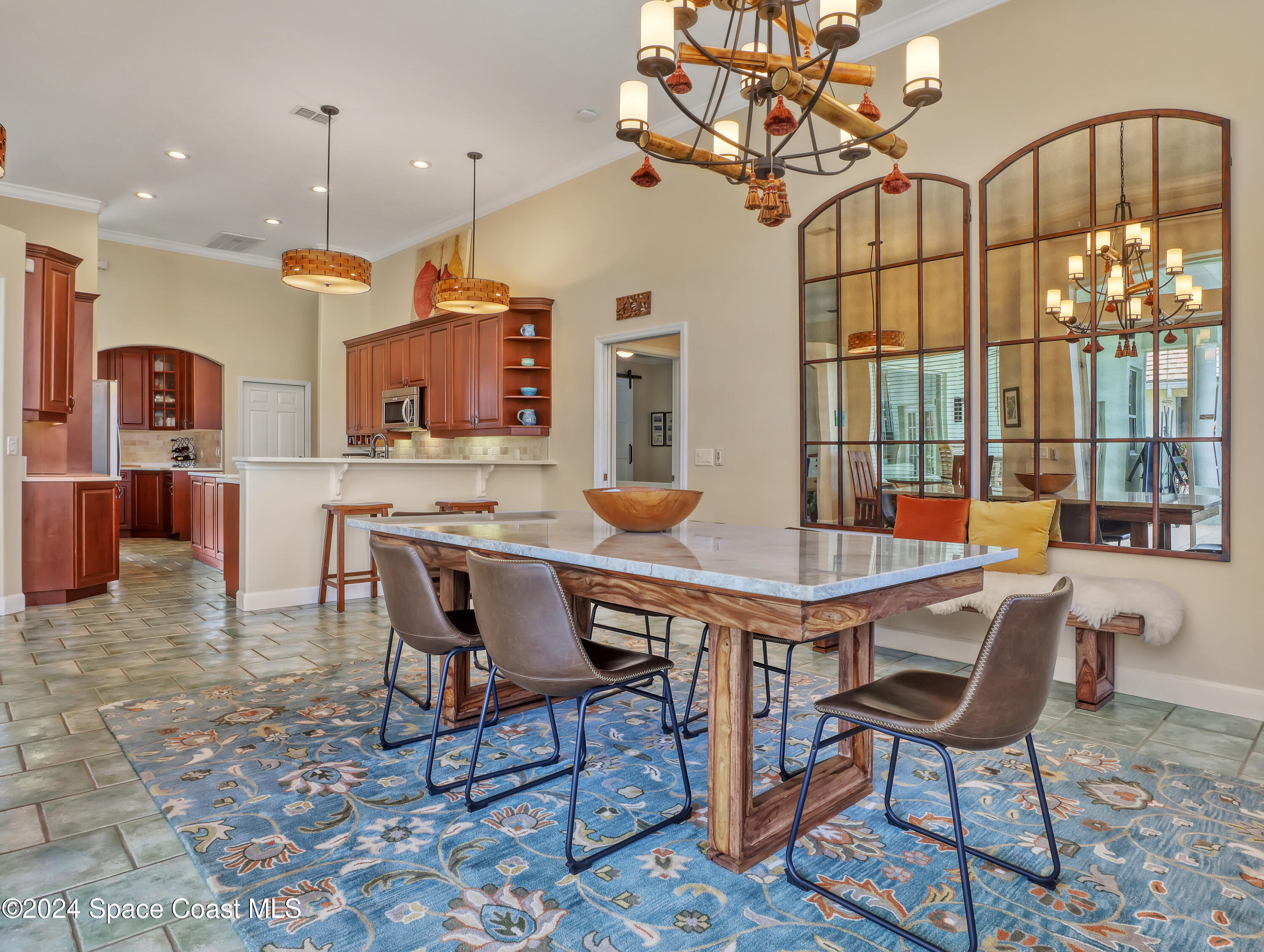 4321 Collingtree Drive Rockledge, FL 32955 - Photo 60 of 70 a view of a dining room with furniture