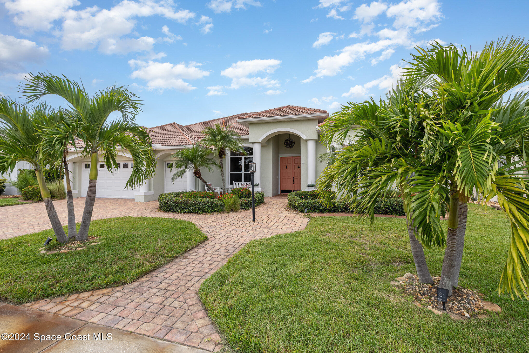 4321 Collingtree Drive Rockledge, FL 32955 - Photo 6 of 70 a front view of a house with garden