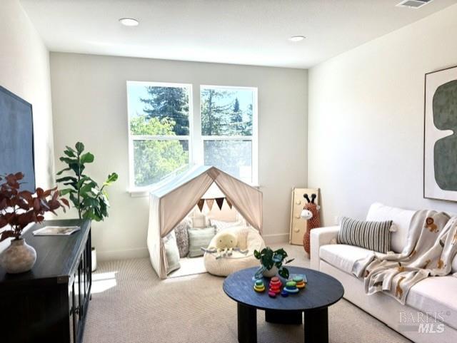 3461 Ruston Lane Napa, CA 94558 - Photo 9 of 22 a living room with furniture and a potted plant