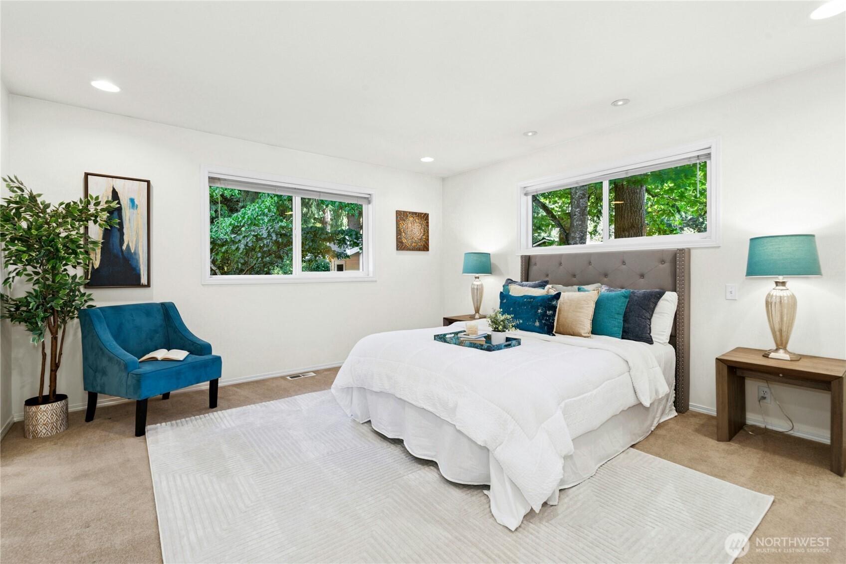 23621 7th Avenue West Bothell, WA 98021 - Photo 13 of 33 a bedroom with a bed window and table