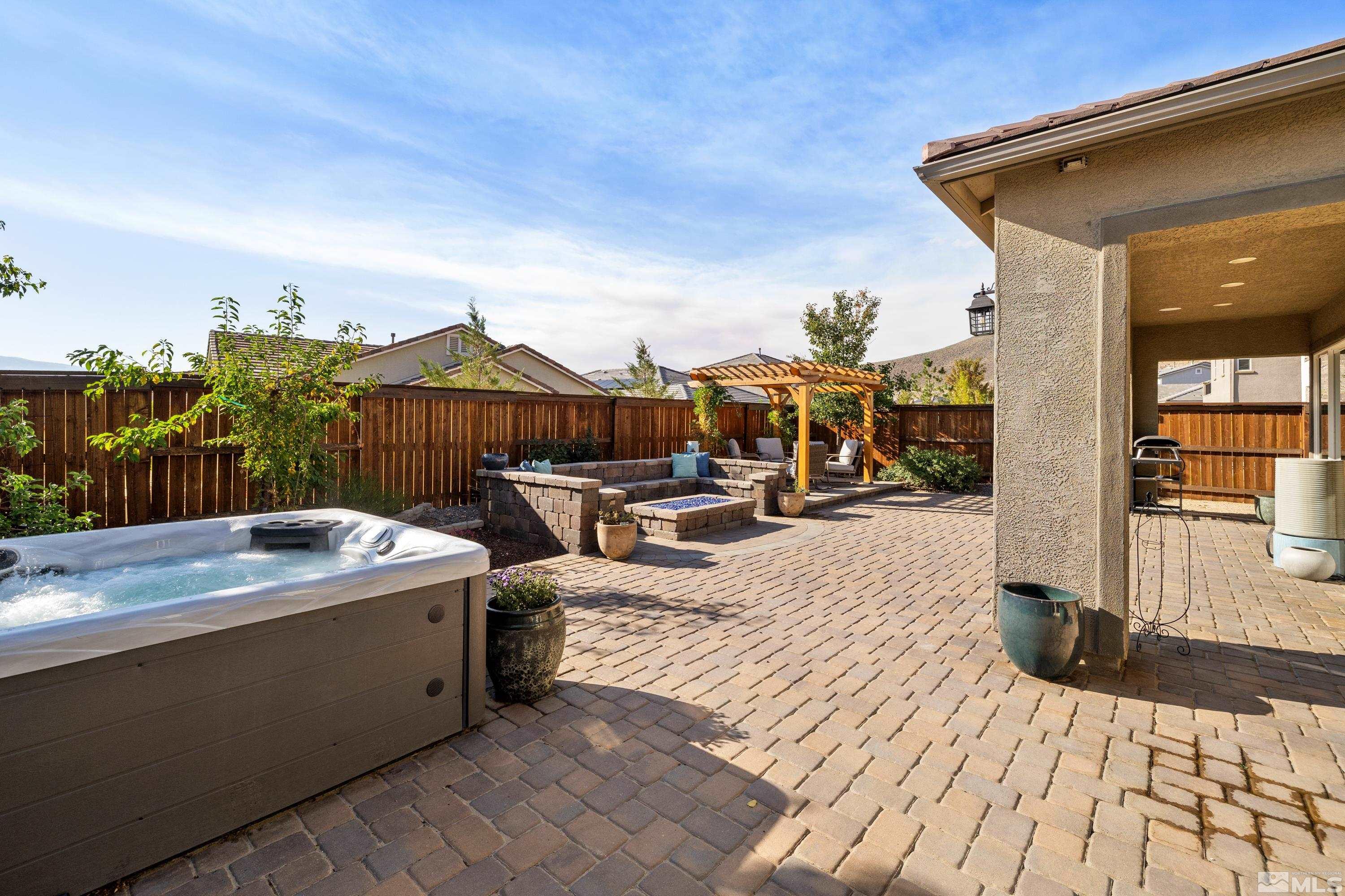 3320 Show Jumper Lane Reno, NV 89521 - Photo 32 of 38 a view of a terrace with seating space