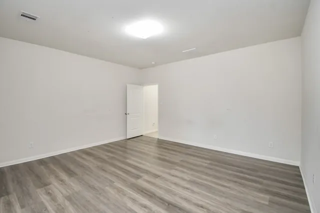 wooden floor in a room