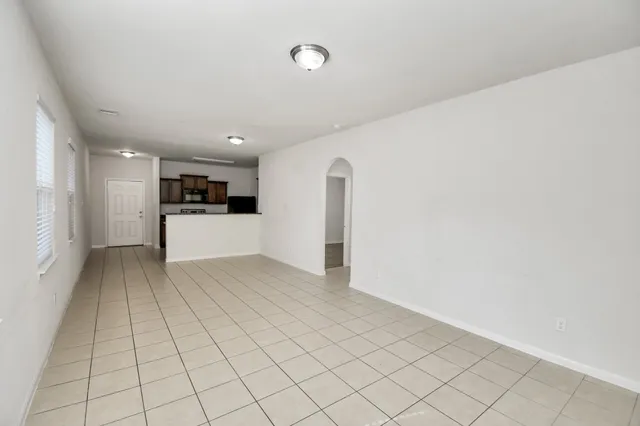 a view of a kitchen with a sink