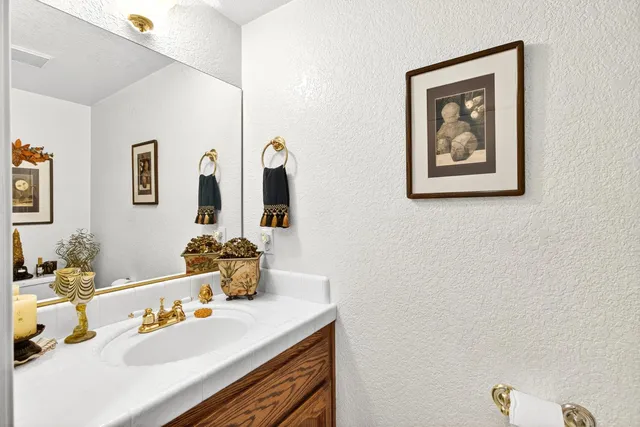 a view of a hallway with closet area