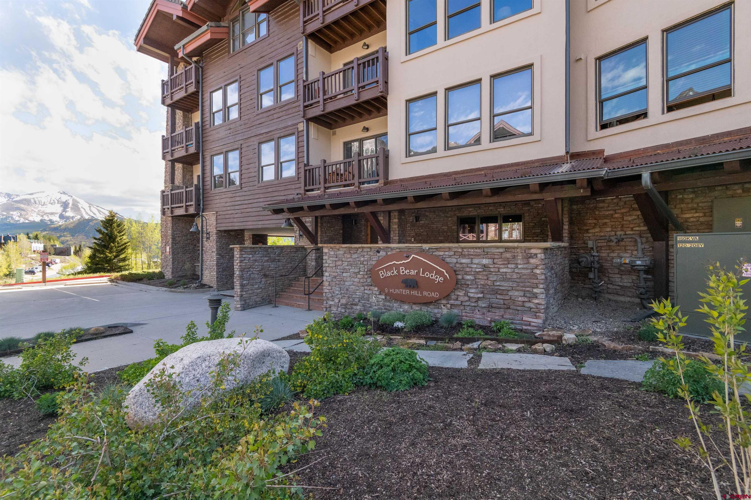 9 Hunter Hill Road, Unit 303 Crested Butte, CO 81225 - Photo 17 of 25 Front of main building