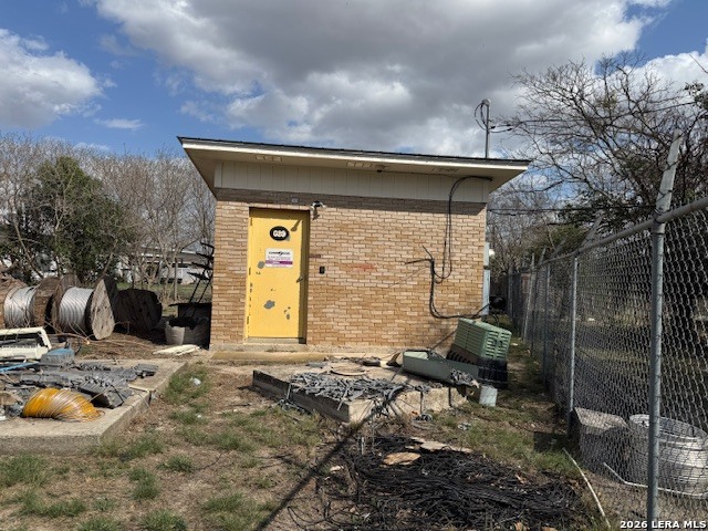 Tbd E Street Comfort, TX 78013 - Photo 3 of 9 a backyard of a house with yard fire pit and outdoor seating