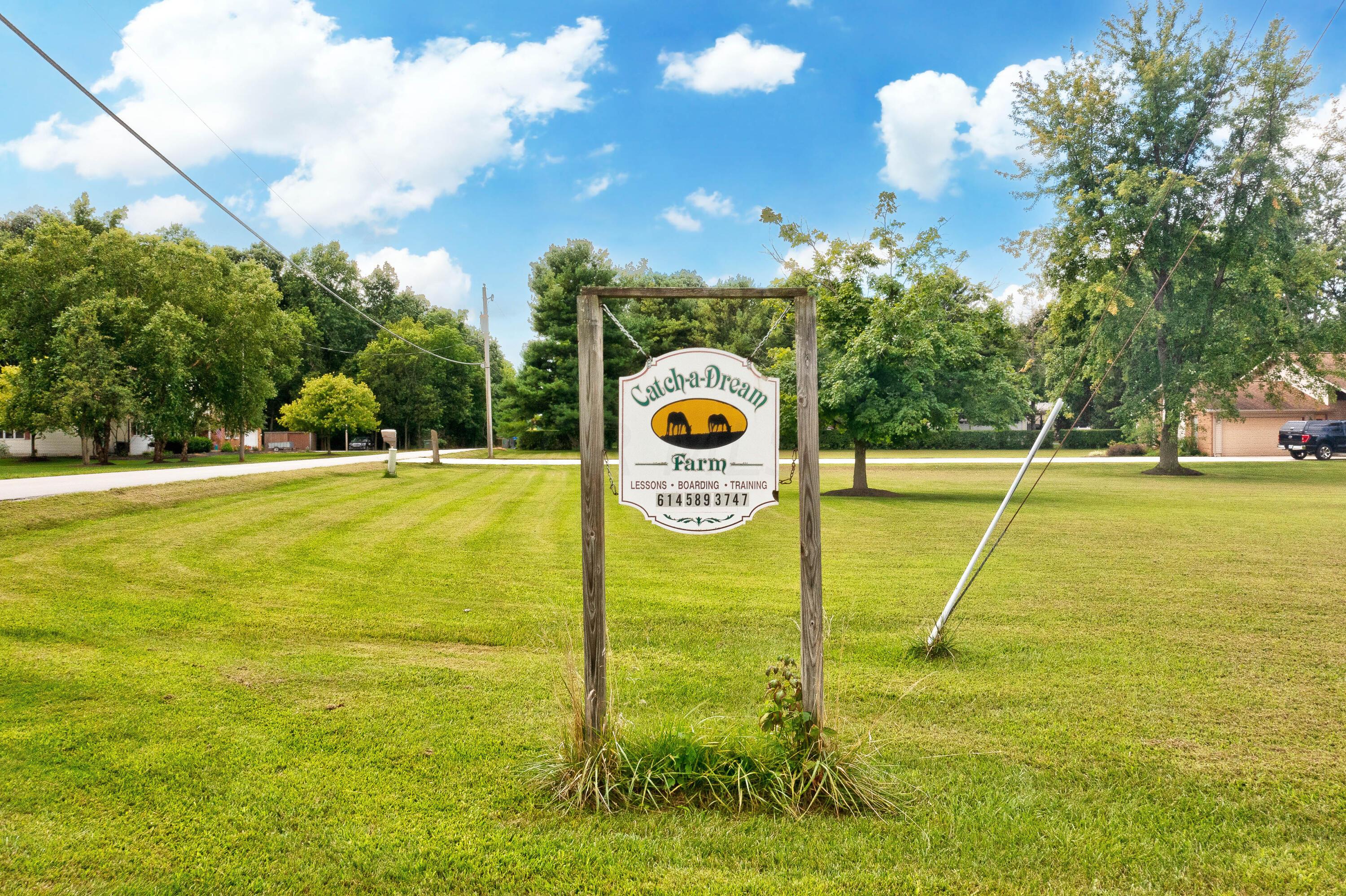 8558 Morris Road Hilliard, OH 43026 - Photo 49 of 74 49. Catch A Dream Farm Sign
