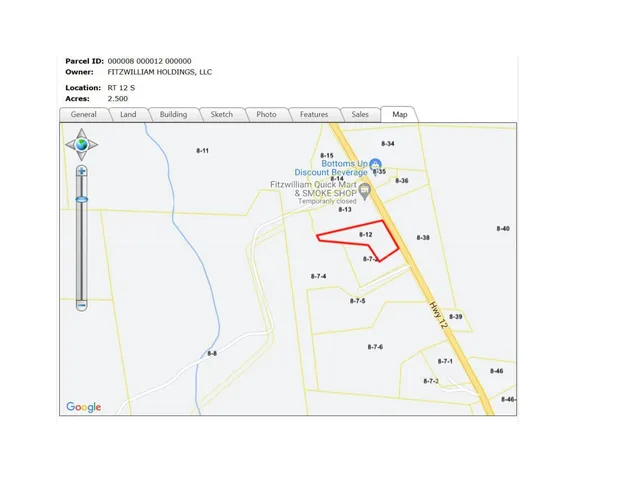 $149,000 | 0 Route 12 Fitzwilliam Nh 03447, Fitzwilliam, NH 03447