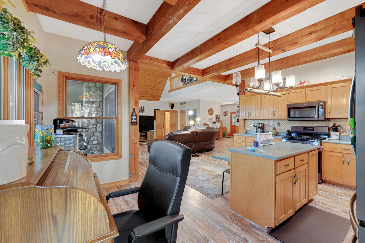 1 River Vly Rnch Road White Heath, IL 61884 - Photo 29 of 66 a view of a kitchen with furniture and a window