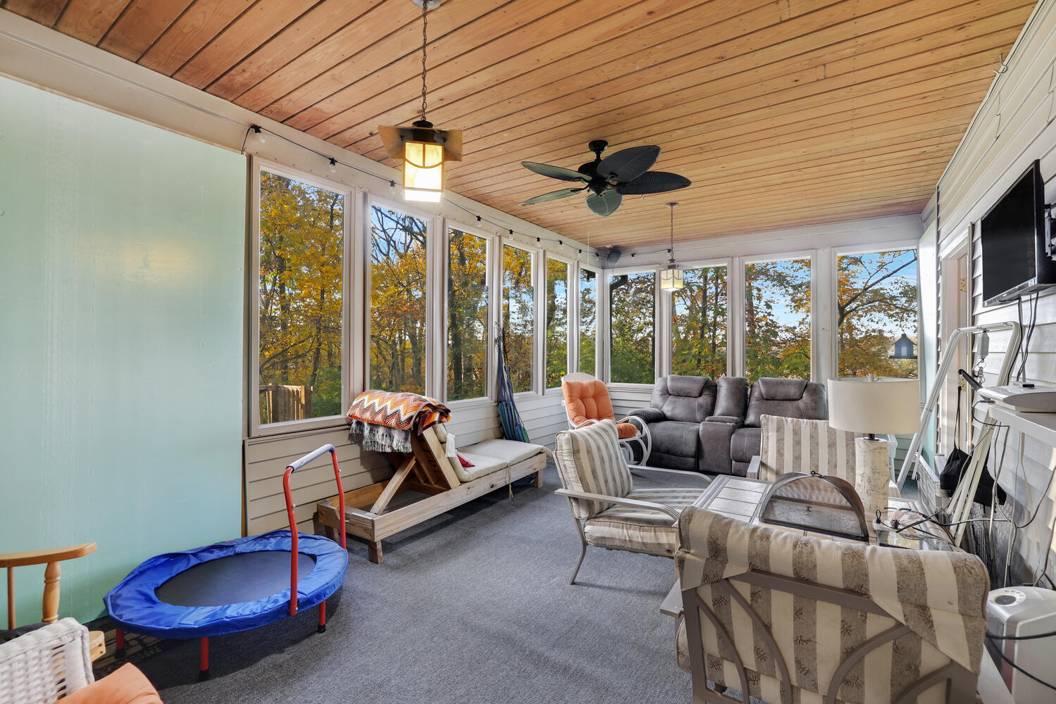 1 River Vly Rnch Road White Heath, IL 61884 - Photo 34 of 66 a living room with furniture and a large window