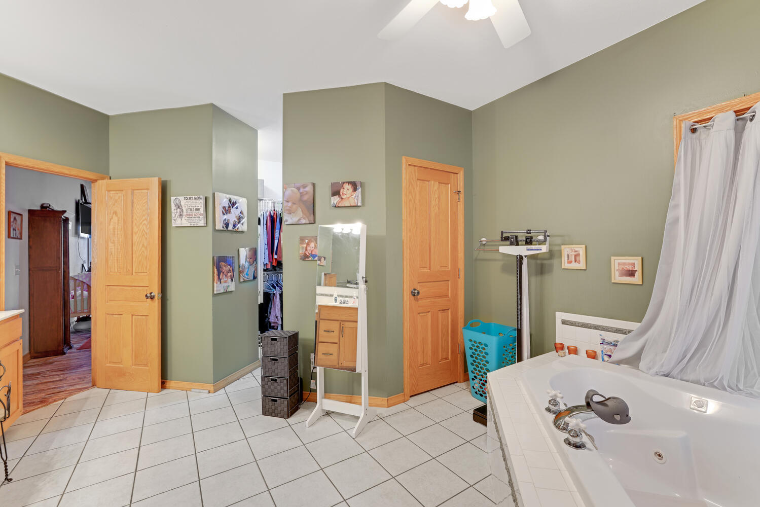 1 River Vly Rnch Road White Heath, IL 61884 - Photo 44 of 66 a bathroom with a sink and a mirror