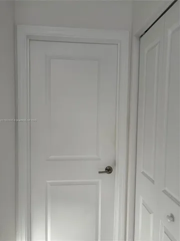 a close view of closet