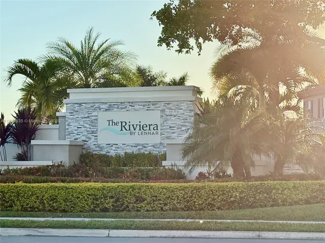 a view of a sign of a building