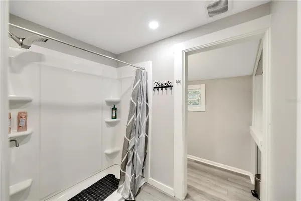 a view of bathroom with a toilet