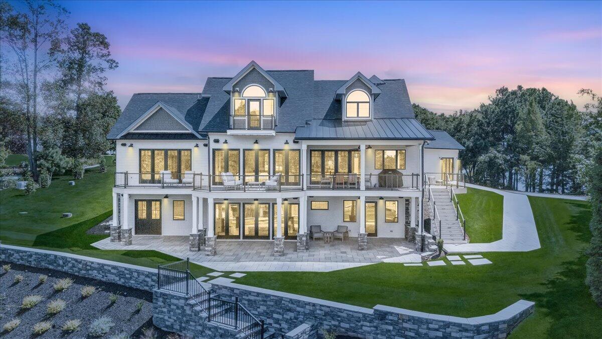 176 Three Point Isle Drive Penhook, VA 24137 - Photo 3 of 89 Rear View