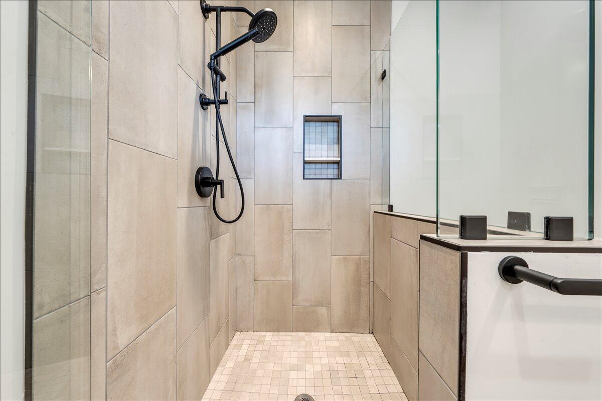 176 Three Point Isle Drive Penhook, VA 24137 - Photo 78 of 97 a bathroom with a shower