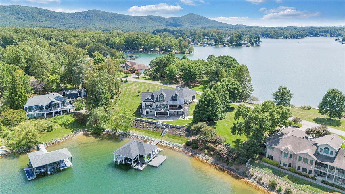 176 Three Point Isle Drive Penhook, VA 24137 - Photo 86 of 89 Aerial View